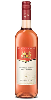 Carton of 12 x Württemberger Schwarzriesling Weißherbst 0,75l bottles