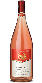 Carton of 12 x Botenheimer Heuchelberg Spätburgunder Weißherbst 1l bottles
