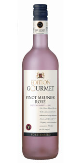 Carton of 12 x Württemberg Pinot Meunier rosé (Schwarzriesling) 0,75l bottles