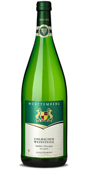 Carton of 12 x Uhlbacher Weinsteige Müller-Thurgau trocken 1l bottles