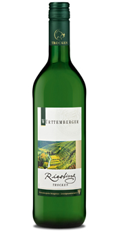 Carton of 12 x Württemberger Riesling trocken 0,75l bottles