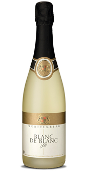 Carton of 12 x Württemberger Blanc de Blanc Cuvée brut 0,75l bottles